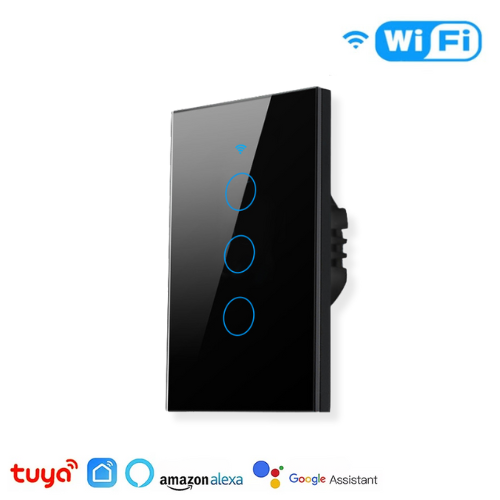 Interruptor Inteligente WiFi - 3 botões